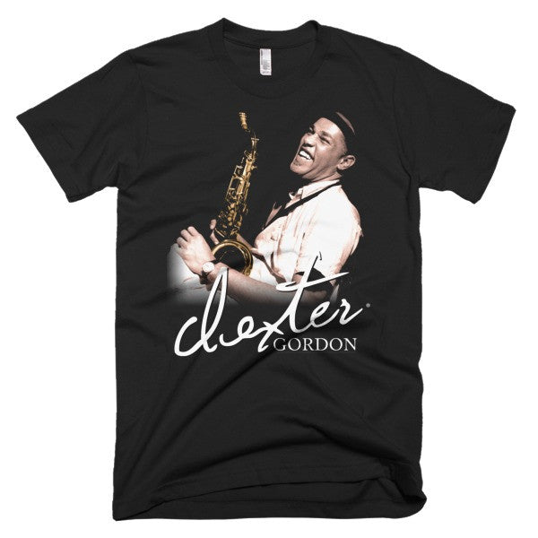Dexter Gordon Signature T-Shirt: Blue Note Records "Go" Session (1962) (Sepia)
