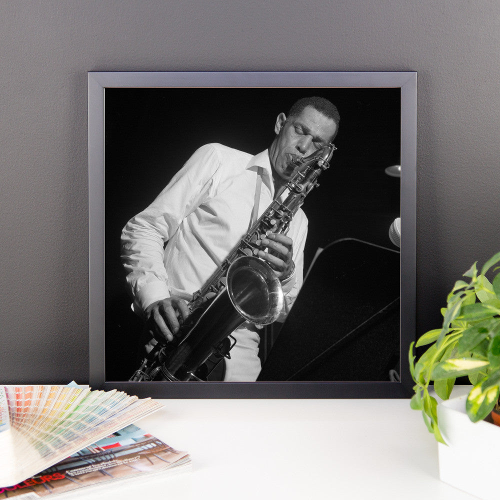 Dexter Gordon High Resolution Framed Blue Note Session Photo ("Club House" 1965)